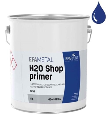 EFAmetal H2O Shopprimer SORT 5 Liter